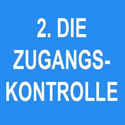 TOMs Zugangskontrolle